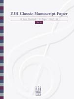 FJH CLASSIC MANUSCRIPT PAPER #3